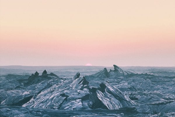 Science fiction landscape picture in world of surreal and ethereal beauty, made of endless colors and electric light, by reuben wu