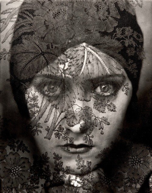Fotografía de retrato de Gloria Swanson, 1924 de Edward Steichen