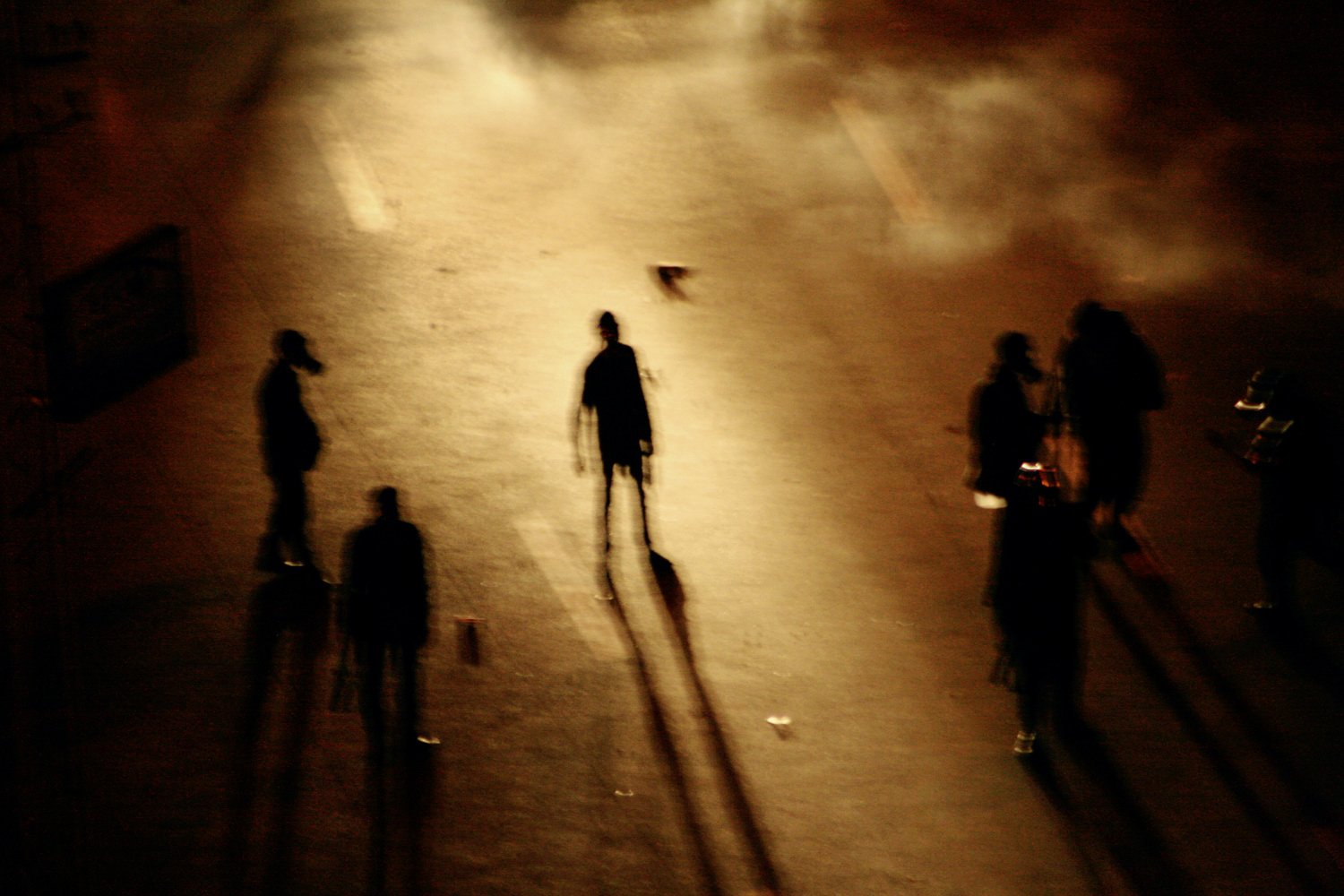 Laura El-Tantawy Blurry Photo of a man in the street