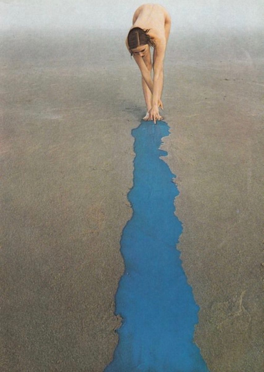 Guy Bourdin Color photography for French Vogue, Paris, 1971