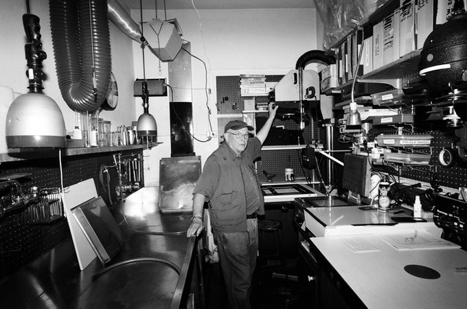 Bruce Davidson en su estudio © Everybody Street