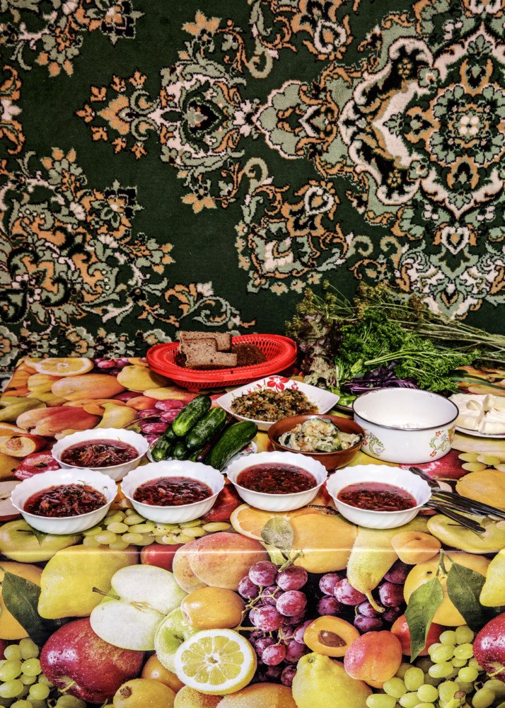 The followers of Vissarion grow their own vegetarian food, Krasnoyarsk Territory, Russia, 2015