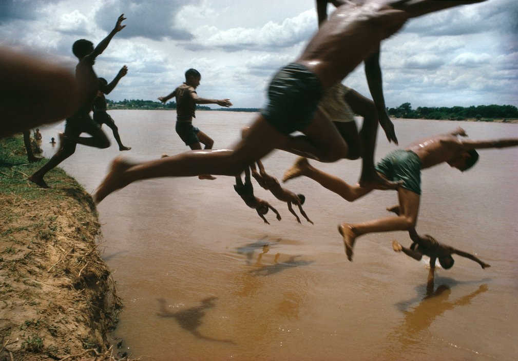 BRAZIL. Amazonas. Leticia. The Amazon river 1966 Bruno Barbey