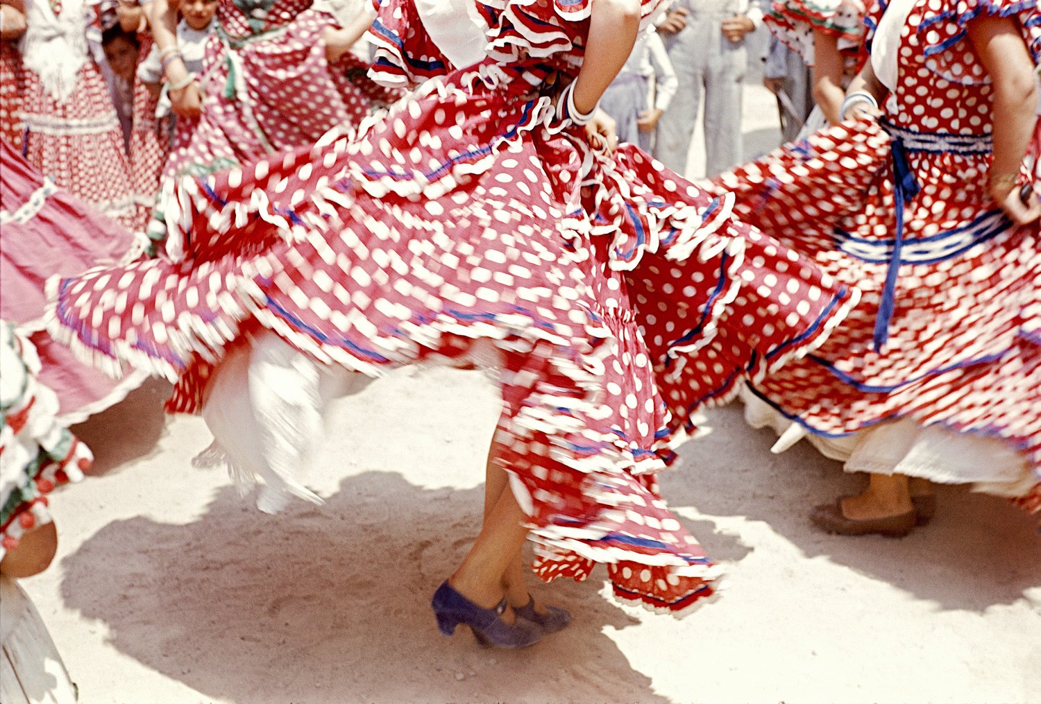 罗梅里亚·德·罗西奥(Romeria del Rocio),塞维利亚,西班牙,1955年©Inge Morath / Magnum Photos 摄影中的传奇女性