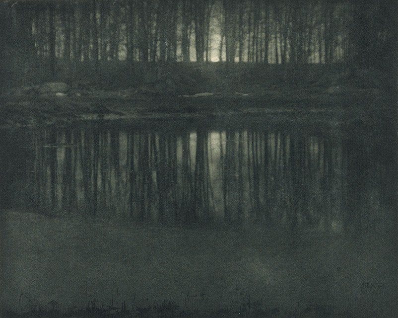 Moonlight: The Pond, 1904 © Edward Steichen History of Landscape Photography