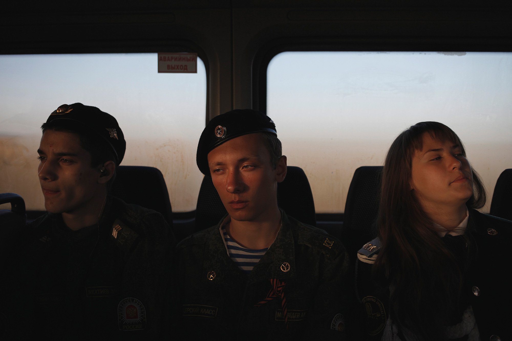 Students from the General Ermolov Cadet School Stavropol Russia documentary photography by Eduard Korniyenko