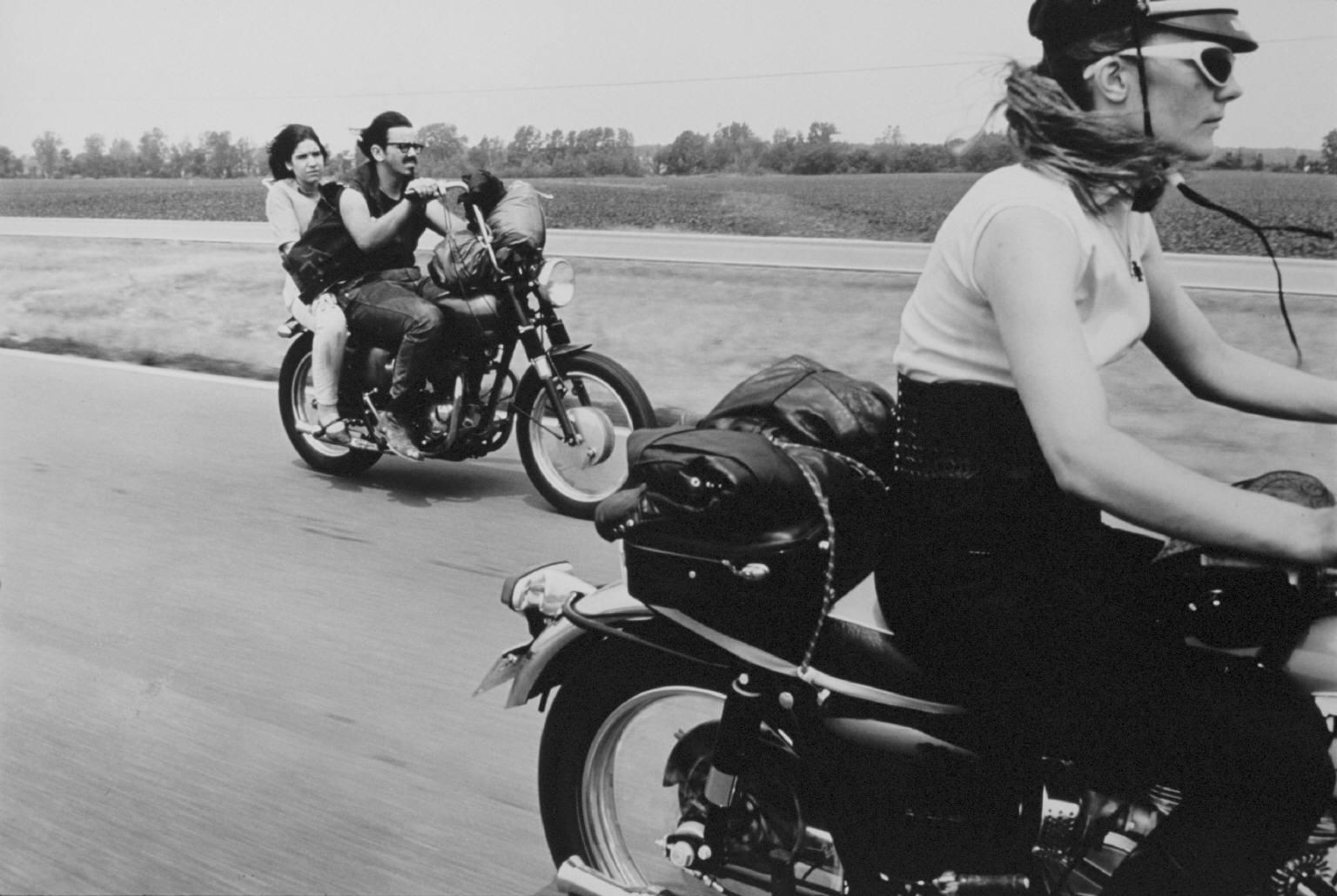 Da Dayton a Columbus, Ohio Fotografia in moto Danny Lyon