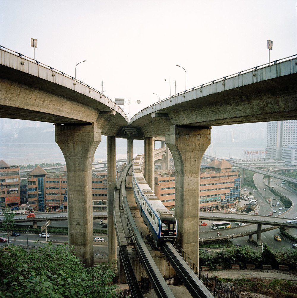 Landschaftsansicht der Stadt Chongqing in China durch den Fotografen Tim Franco - Inland