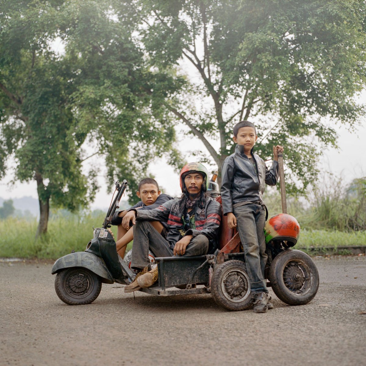 Porträtfoto von Jungen in Sumatra vom Fotografen Muhammad Fadli - Inland