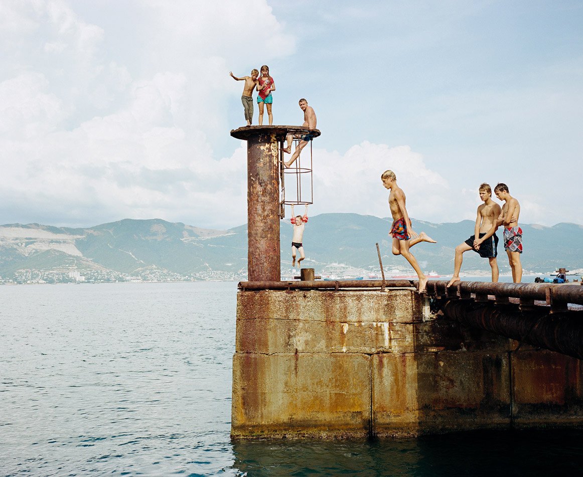 Mittelformat Film Landschaft Farbfoto von Mathias Depardon