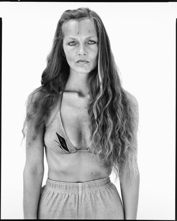 Charlene van Tighem, fisioterapista, agostoa, Montana, 26 giugno 1983 - Ritratti di Richard Avedon nel West americano