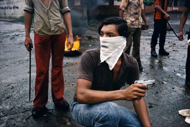 On the road to Managua, Managua, Nicaragua, 1979