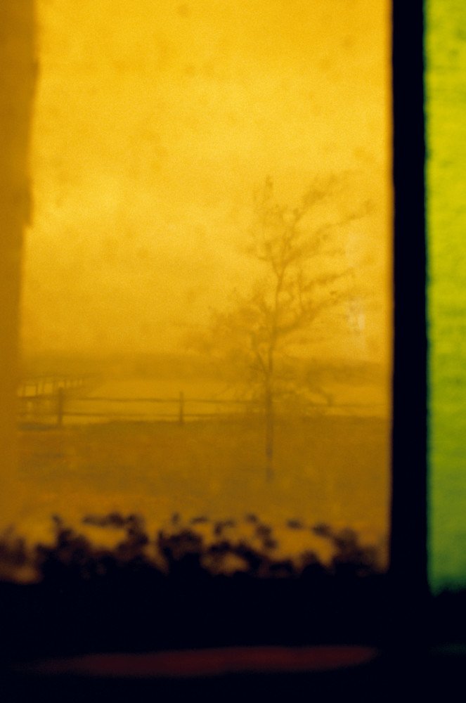 Vetro colorato, fiume Missouri, Stati Uniti d'America. 2006 © Rebecca Norris Webb