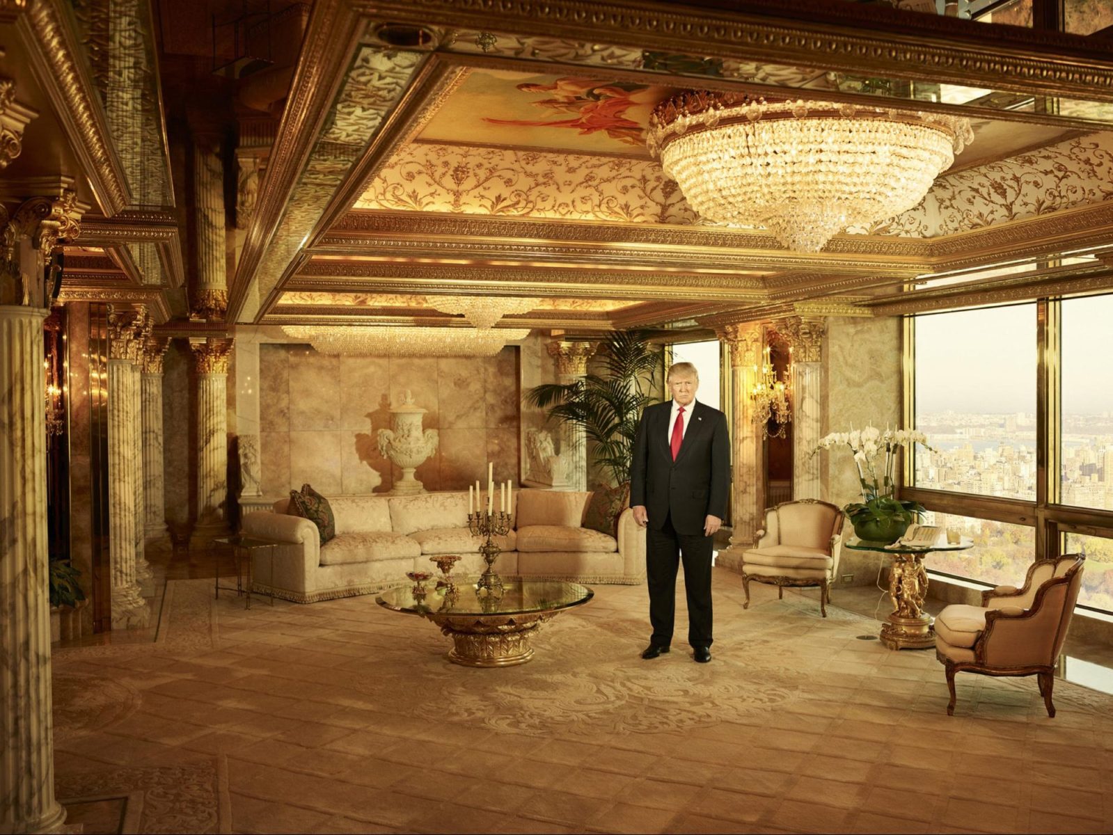 Donald Trump, 2016 photograph by Nadav Kander