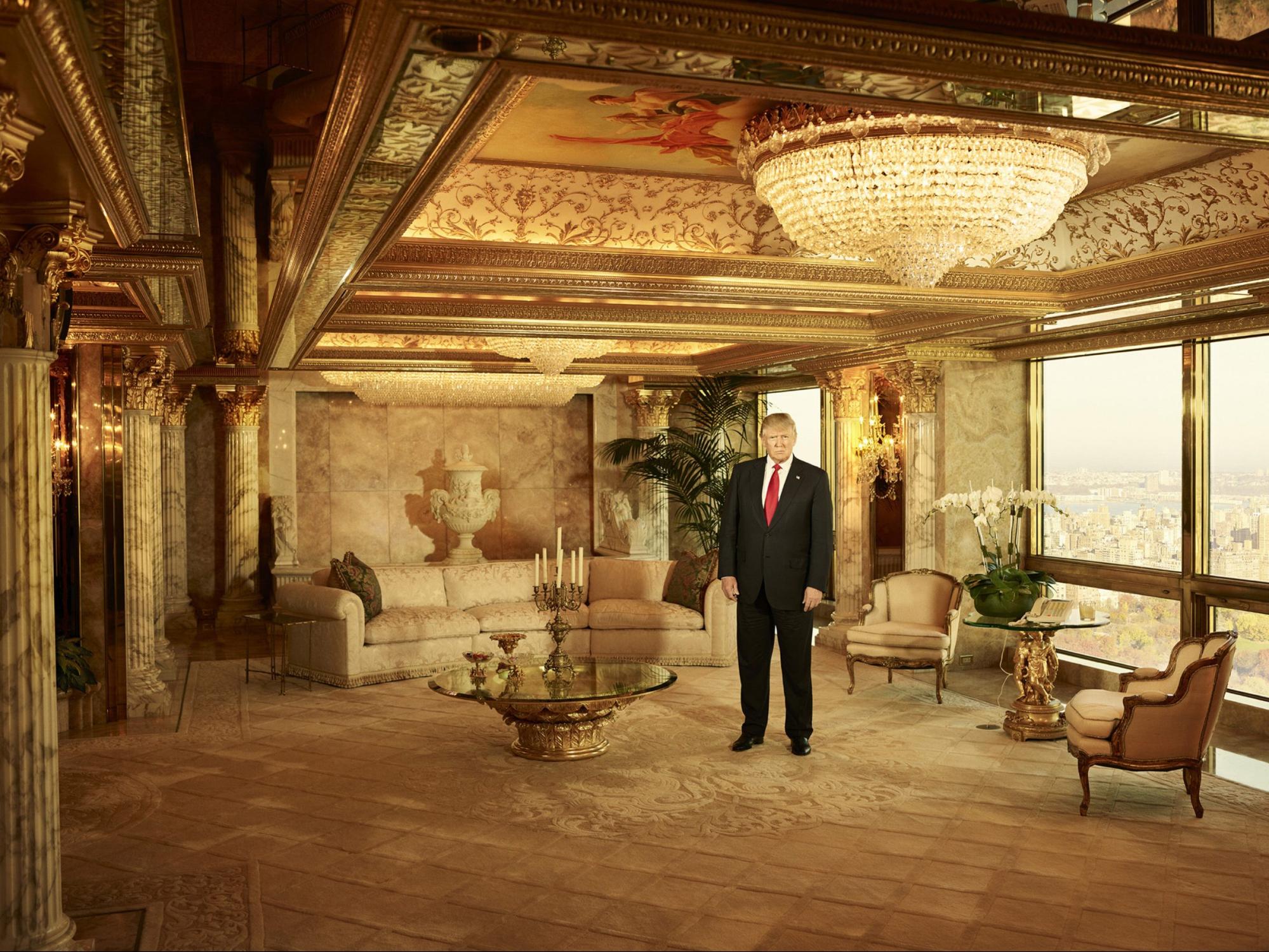 Donald Trump, 2016 photograph by Nadav Kander