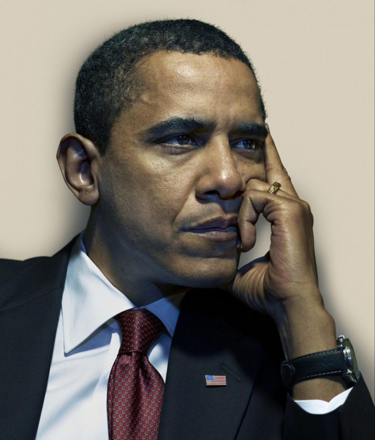 Barack Obama, fotografia del 2009 di Nadav Kander