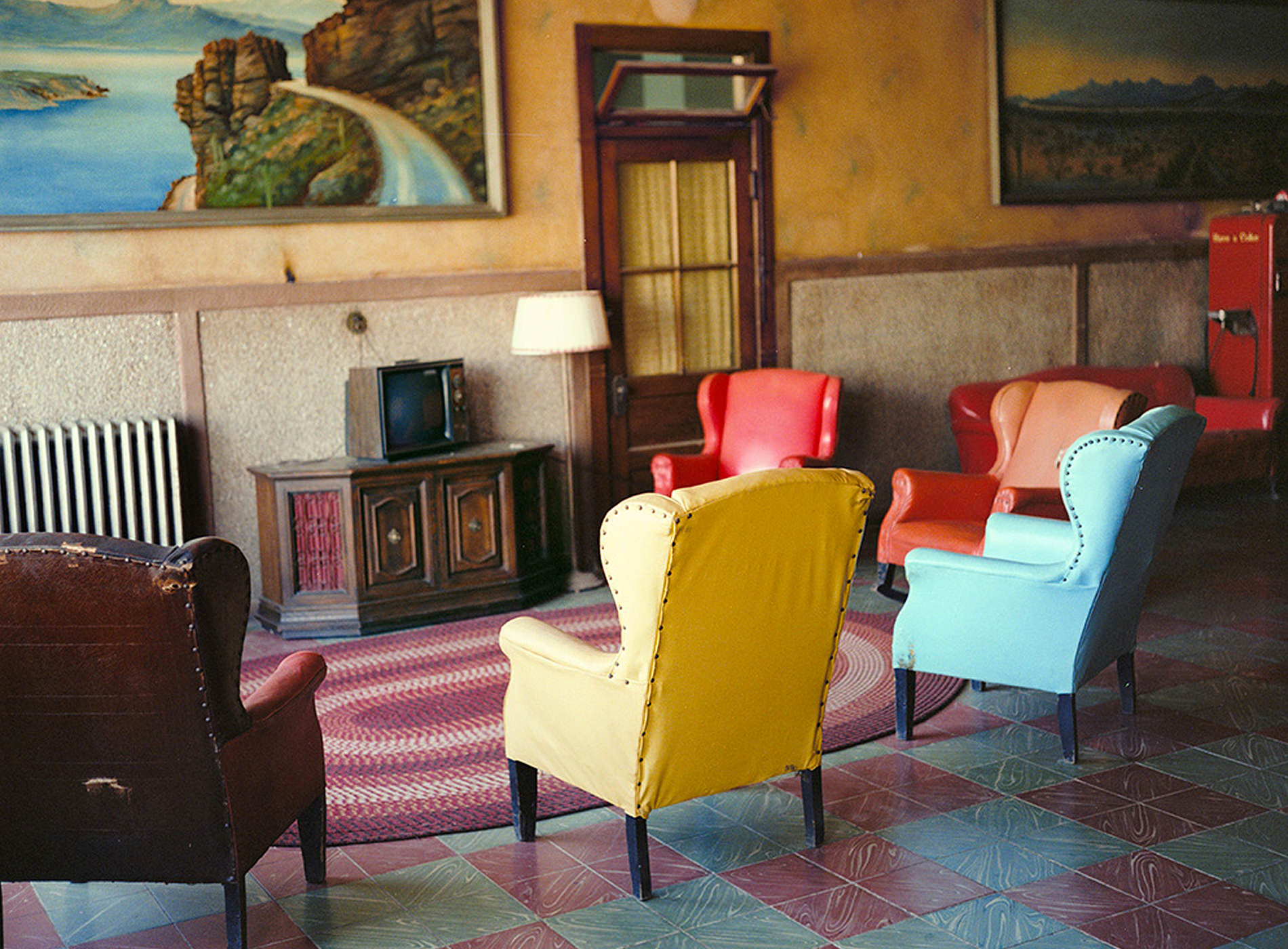 Lounge Painting # 2, Gila Bend, Arizona photograph by Wim Wenders