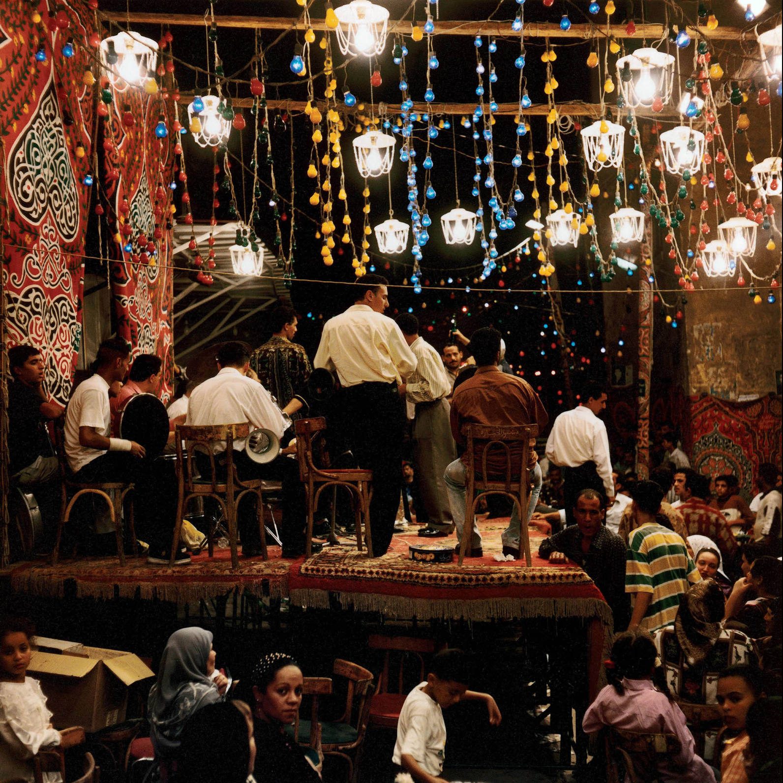 Egypt, Cairo, 1999 - Musicians photograph by Denis Dailleux