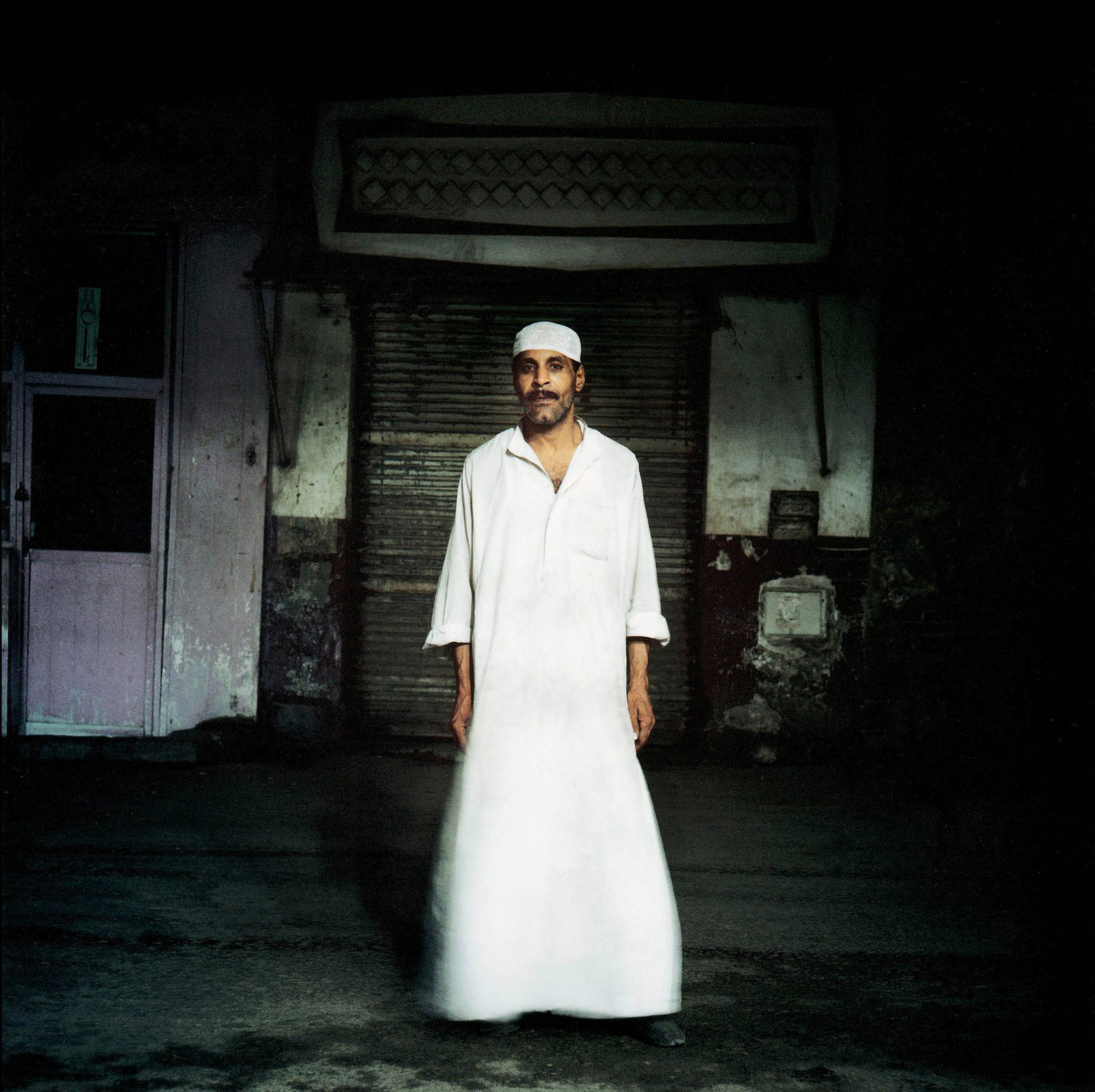 Egypt, Cairo, 2001 - Ahmed, waiter photograph by Denis Dailleux