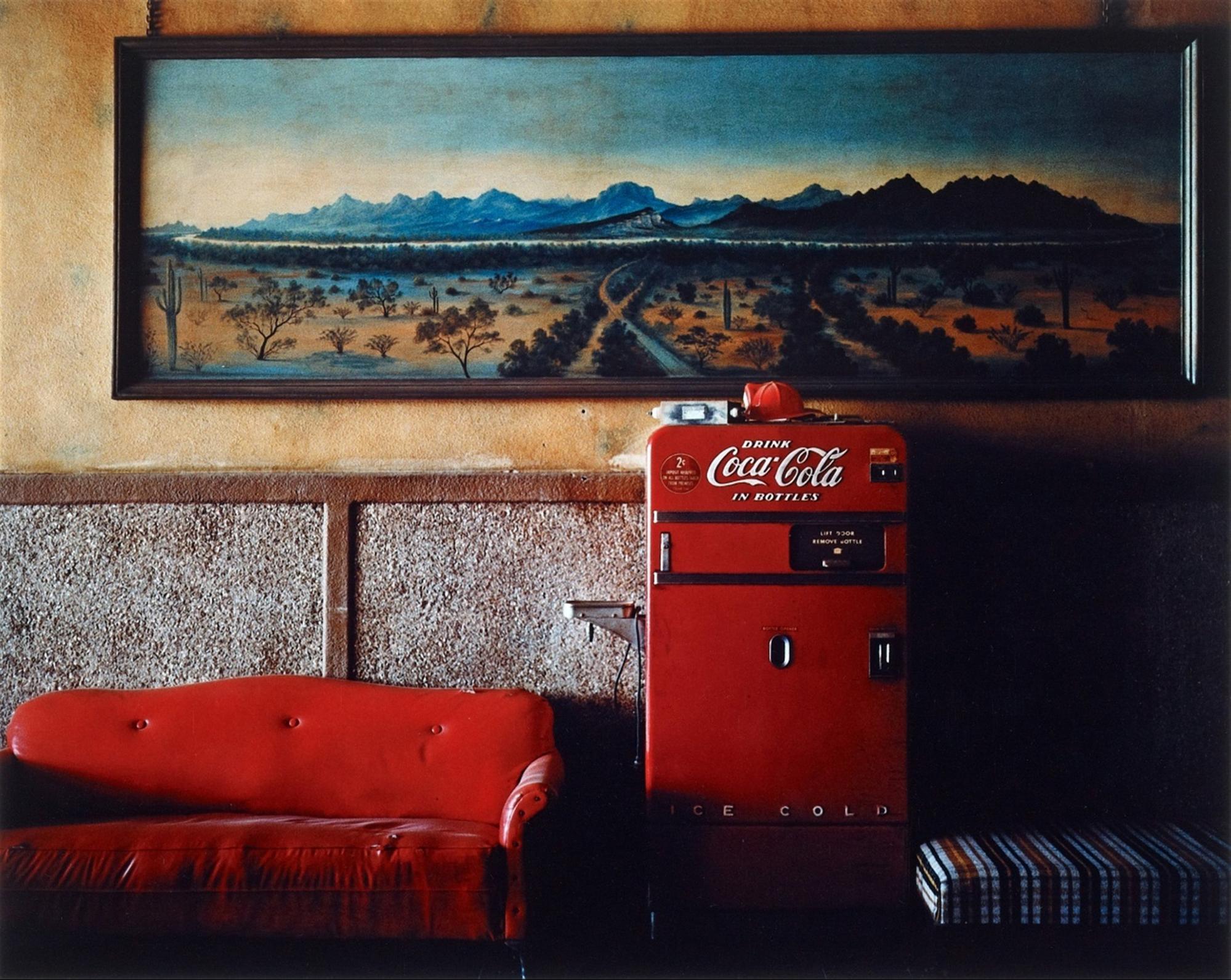 ‘Lounge Painting No.1’, Gila Bend, Arizona, 1983 @ Wim Wenders
