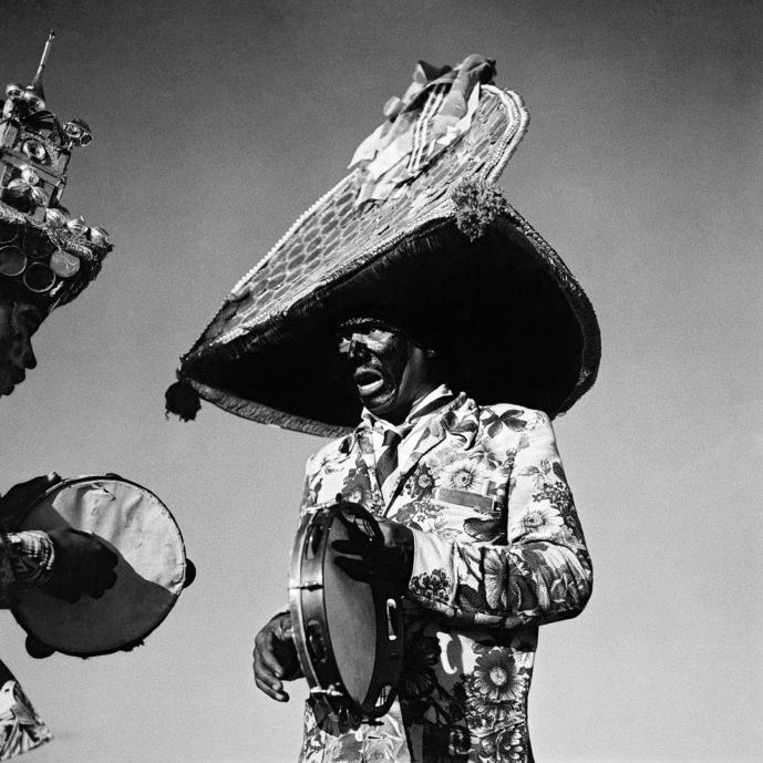 Schwarzweiss-Porträtfoto eines brasilianischen Mannes durch Marcel Gautherot