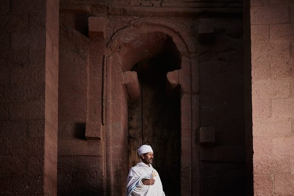 color portrait photograph of a priest a Lalibela, Ethiopia - Visual Storytelling Award