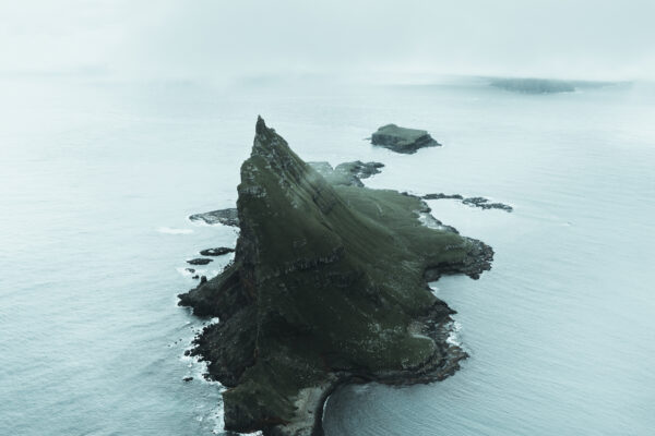 Medium format color landscape photograph of the Faroe Islands by Paul Lichte
