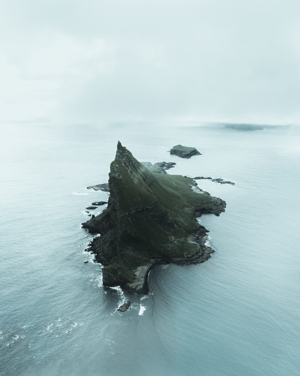 Medium format color landscape photograph of the Faroe Islands by Paul Lichte