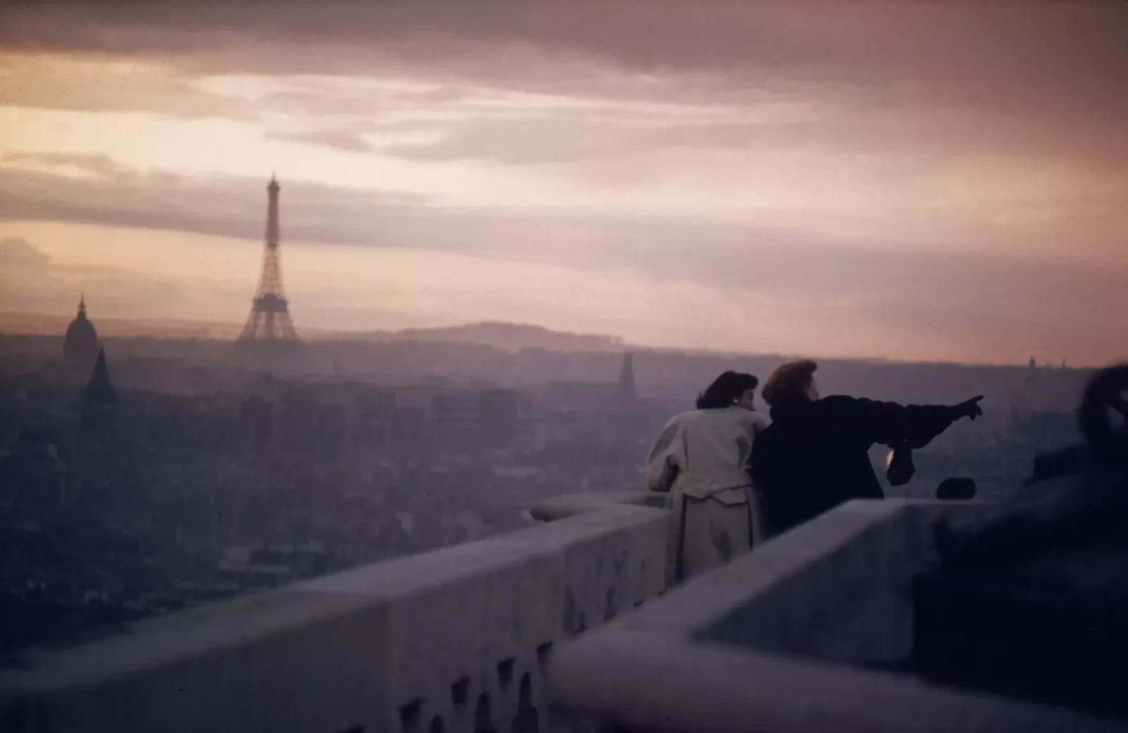 Vista da Notre Dame, Parigi, 1955, fotografia di Ernst Haas