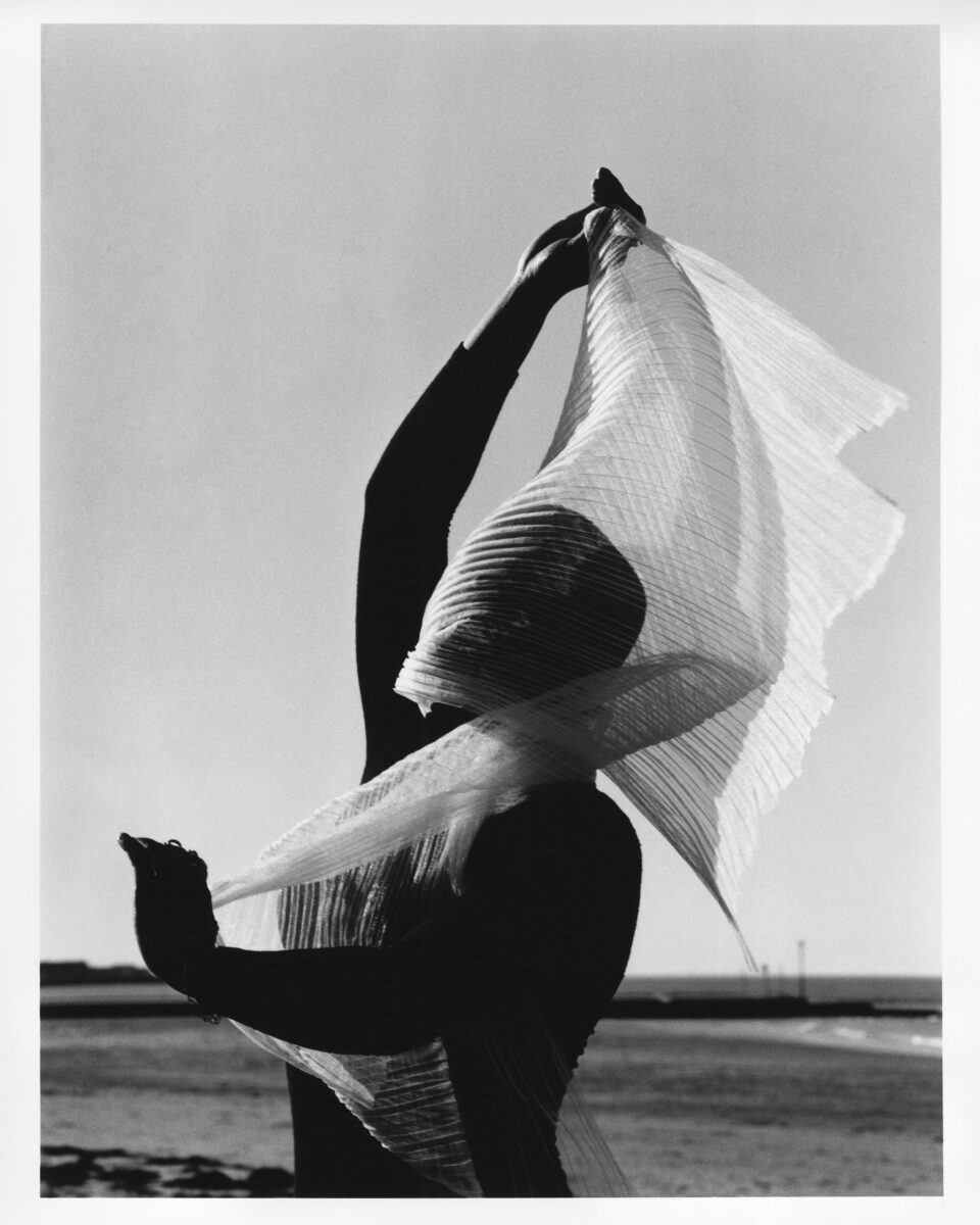 black & white fashion abstract portrait of a male model by Maciej Siennicki