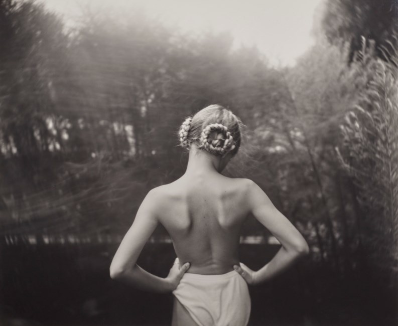 black and white portrait work by Sally Mann