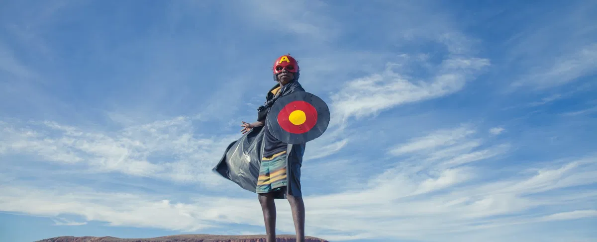 Tony Albert (Kuku Yalanji), David Charles Collins and Kirian Lawson