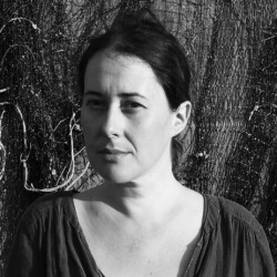 black and white portrait of Ana Alexandrescu