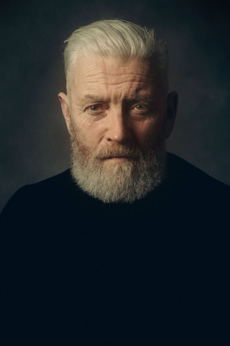 Color studio portrait photo of Irish man by Owen O'Connor