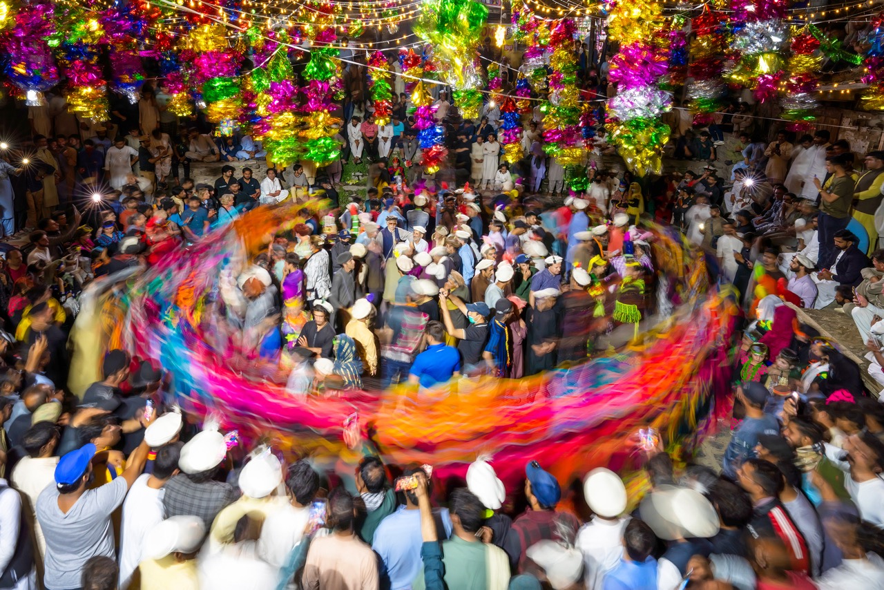 Colorful ceremony in Pakistan