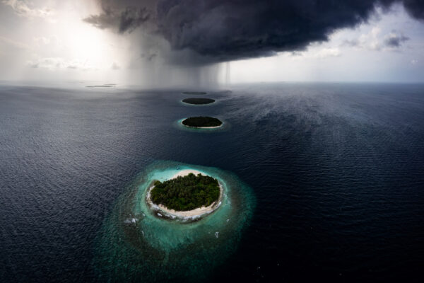 Drone view of Baa Atoll from Kendhoo Island, Maldives by Alina Opris - Best images 2025