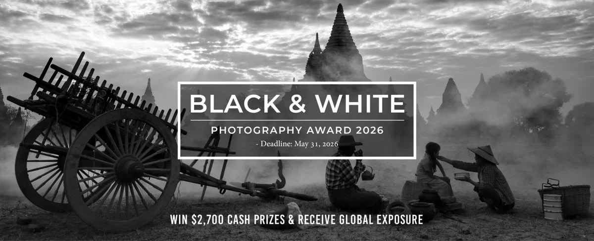 black and white travel photo of temple in Myanmar by Dimple Agarwal