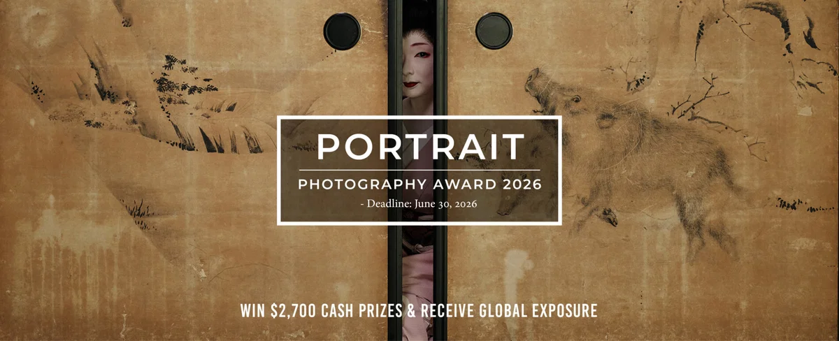 color portrait photo of geisha in Japan by Anoush Abrar