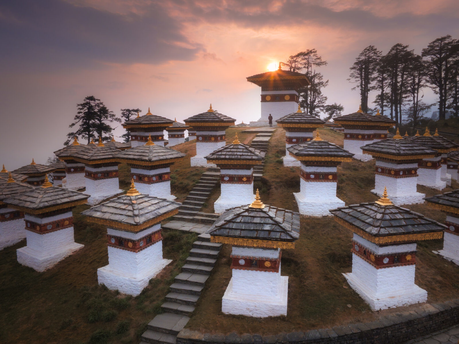color travel landscape photo of monastery by Daniel Kordan