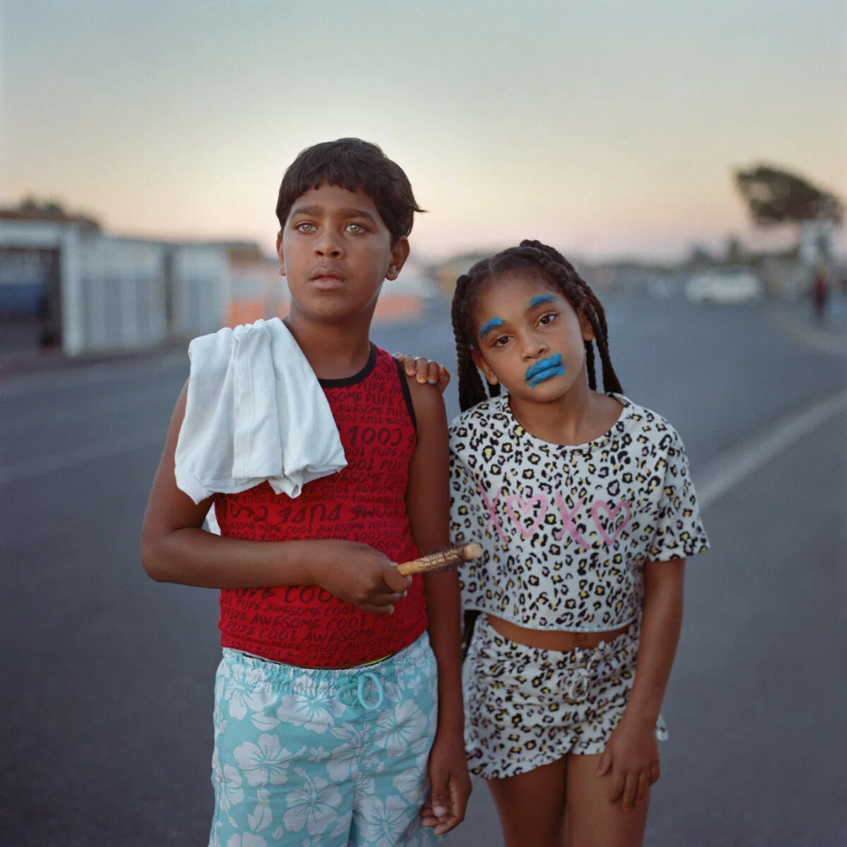 color portrait photo of children in South Africa by Laura Pannack