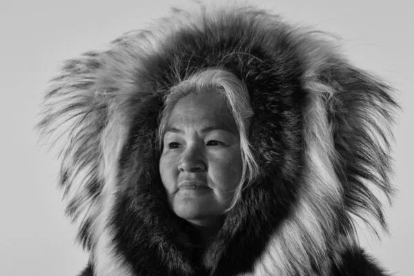black and white portrait of Corrine Danner by Rachelle Steele