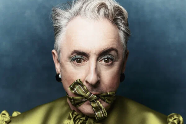 color portrait of actor Alan Cumming photographed in New York, USA by Chris Sorensen