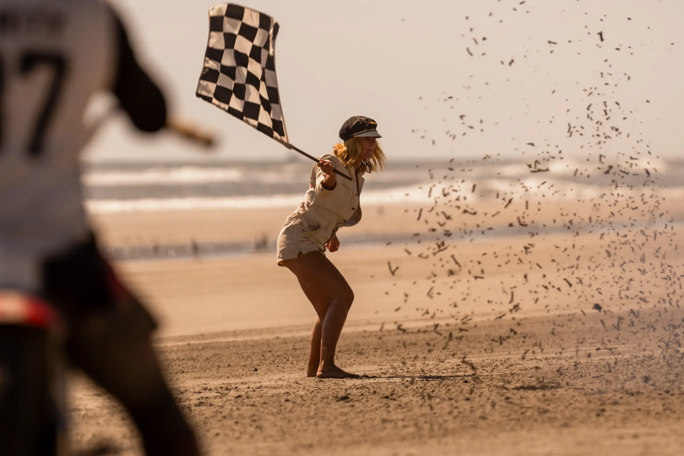 The Flag Girls by Gil Stunner