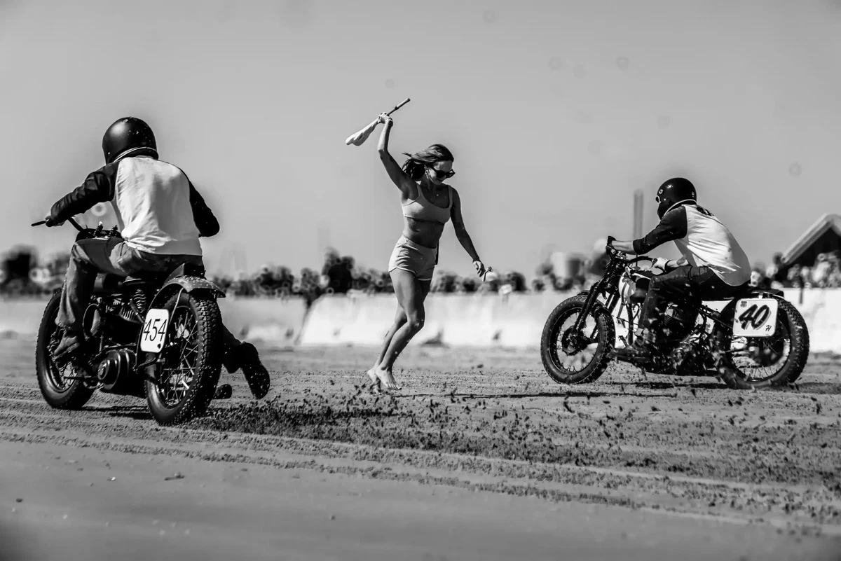The Flag Girls by Gil Stunner