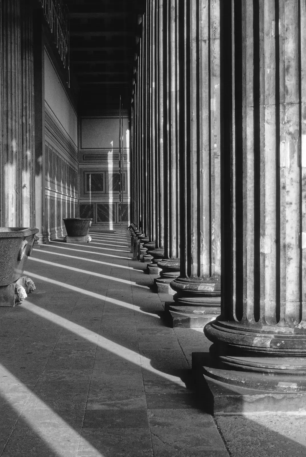 Berlin Altes Museum Porticus by Helmut Lochbuehler