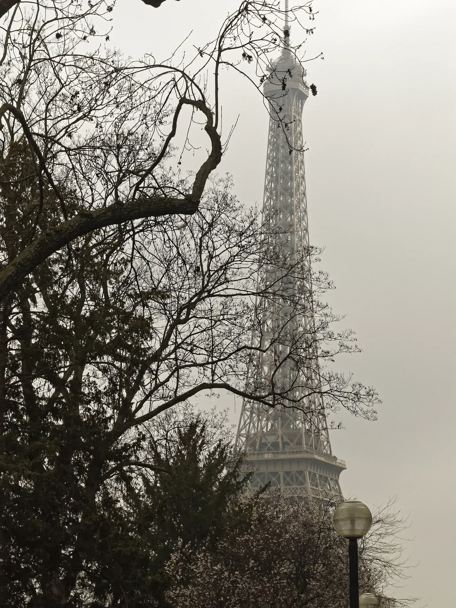 Tour Eiffel et Parc by Helmut Lochbuehler