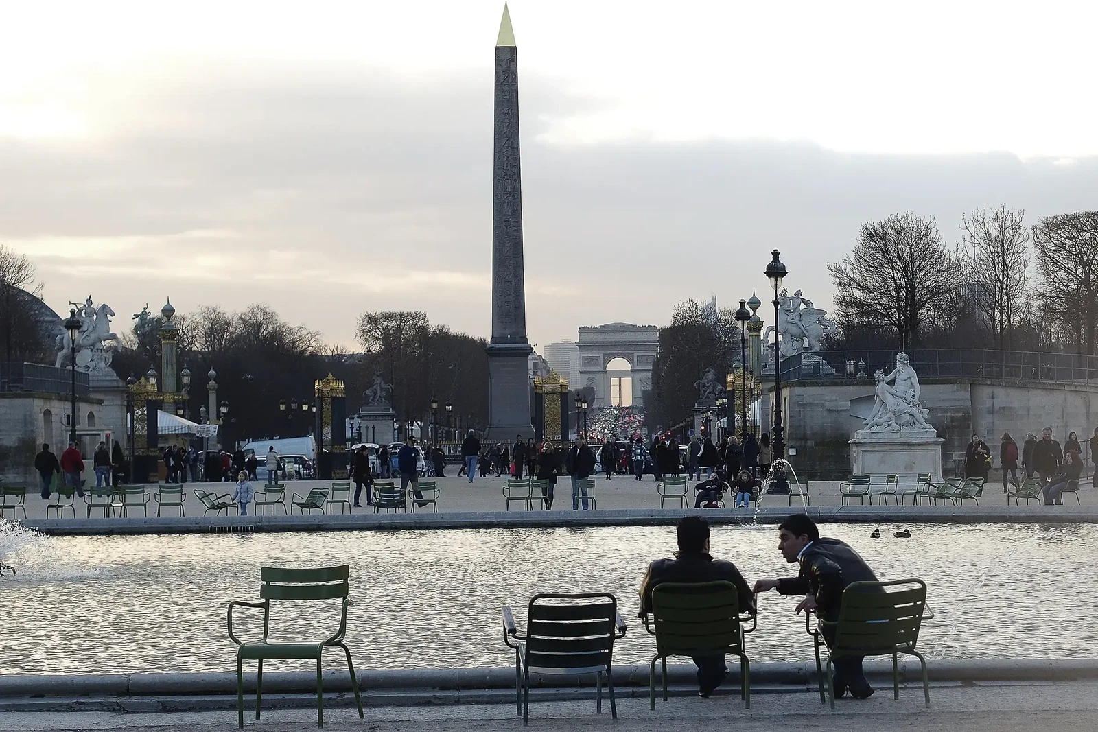 Paris After Work by Helmut Lochbuehler